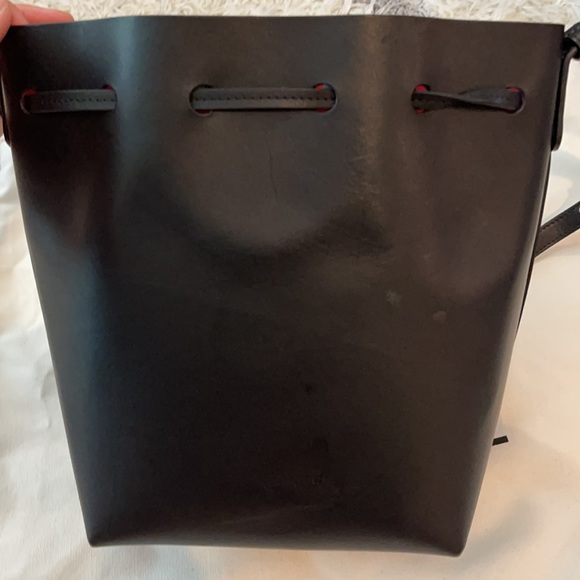 Mansur Gabriel Mini Drawstring Bucket Bag - Picture 4 of 7